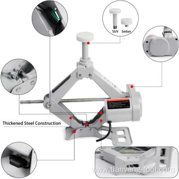 12V 3T Lift Scissors Car Electric Jack